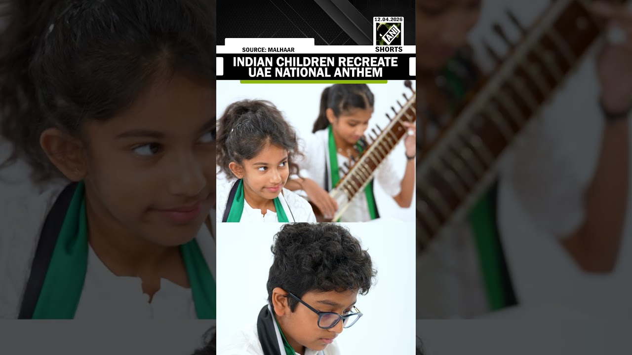 Indian children recreate UAE National Anthem as tribute after US-Iran ceasefire announcement