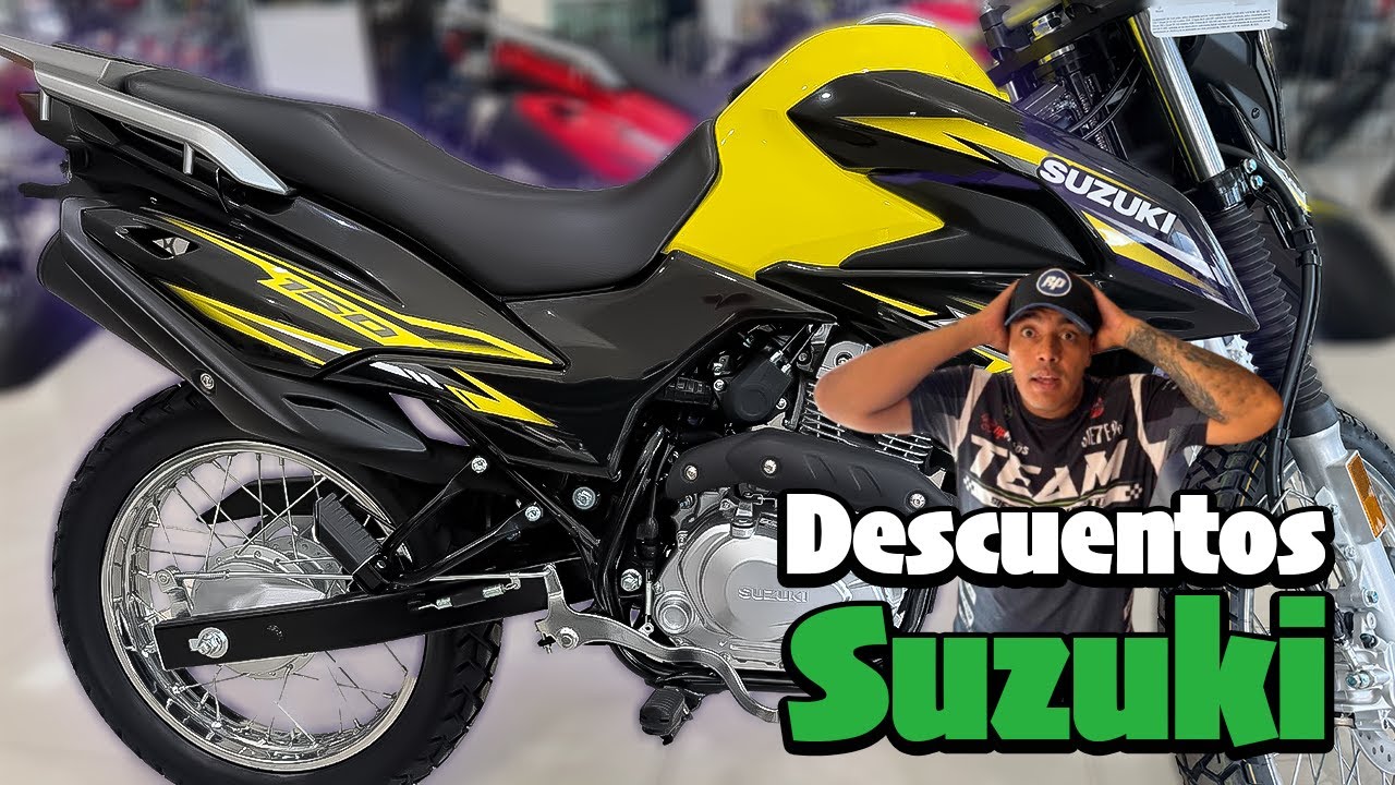 PRECIOS DE MOTOS SUZUKI CON DESCUENTOS 😱 2026