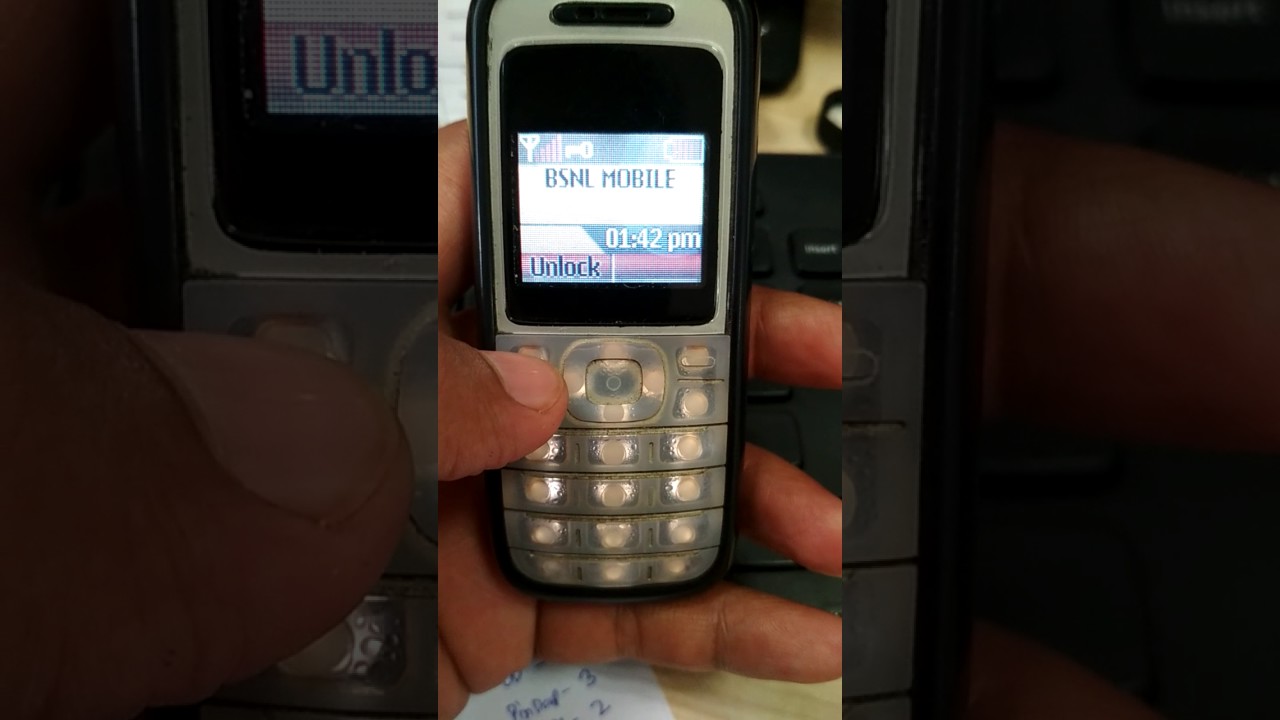 Unlock nokia 1208 without password