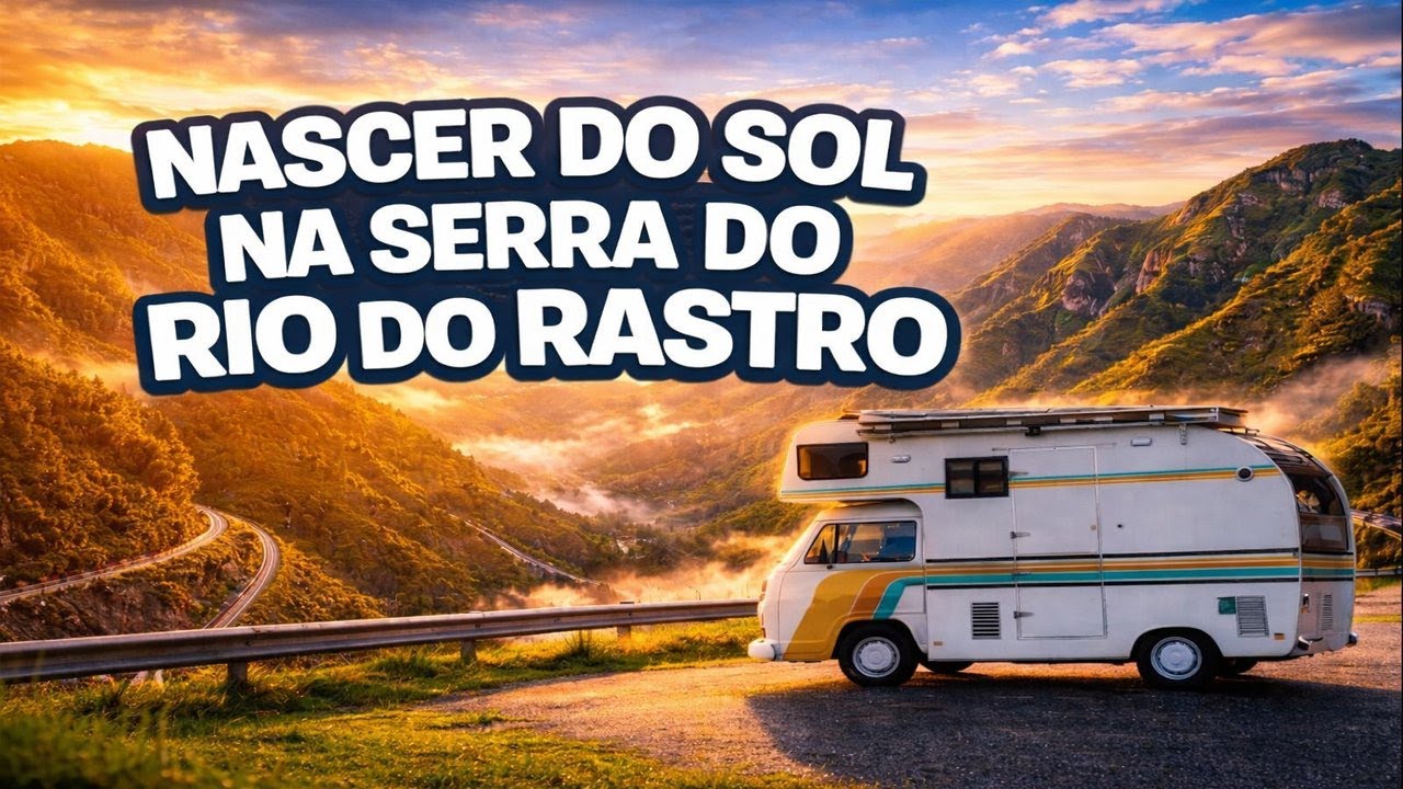 Nascer do sol na Serra do Rio do Rastro
