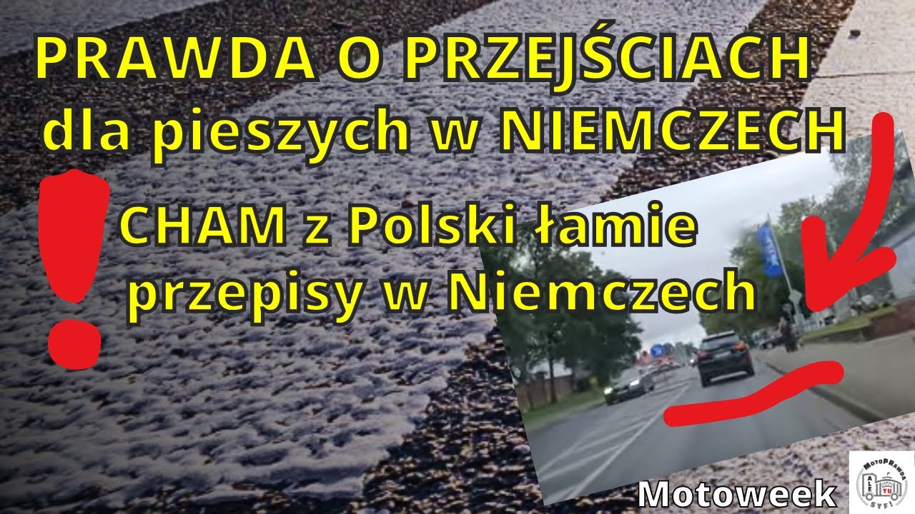 Prawda o przejściach dla pieszych. Liczymy zebry w Niemczech