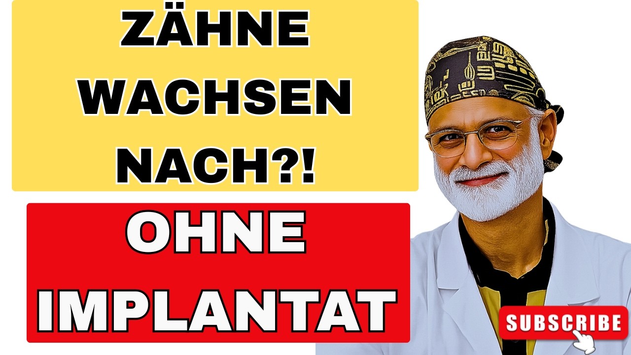Diese Entdeckung lässt Zähne ohne Implantat nachwachsen  Dr Pradip Jam