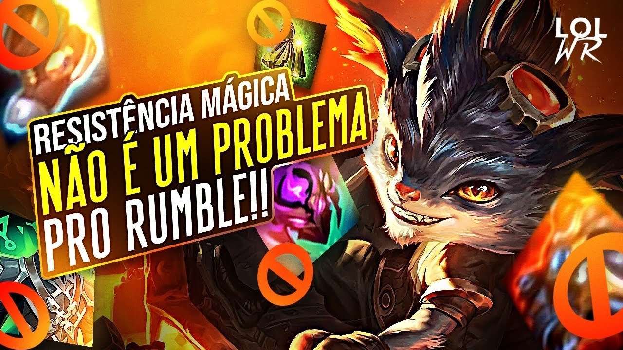 RUMBLE GAMEPLAY | RESISTÊNCIA MÁGICA E TANKS?? RUMBLE SÓ DA MUITO DANO!! | LoL Wild Rift