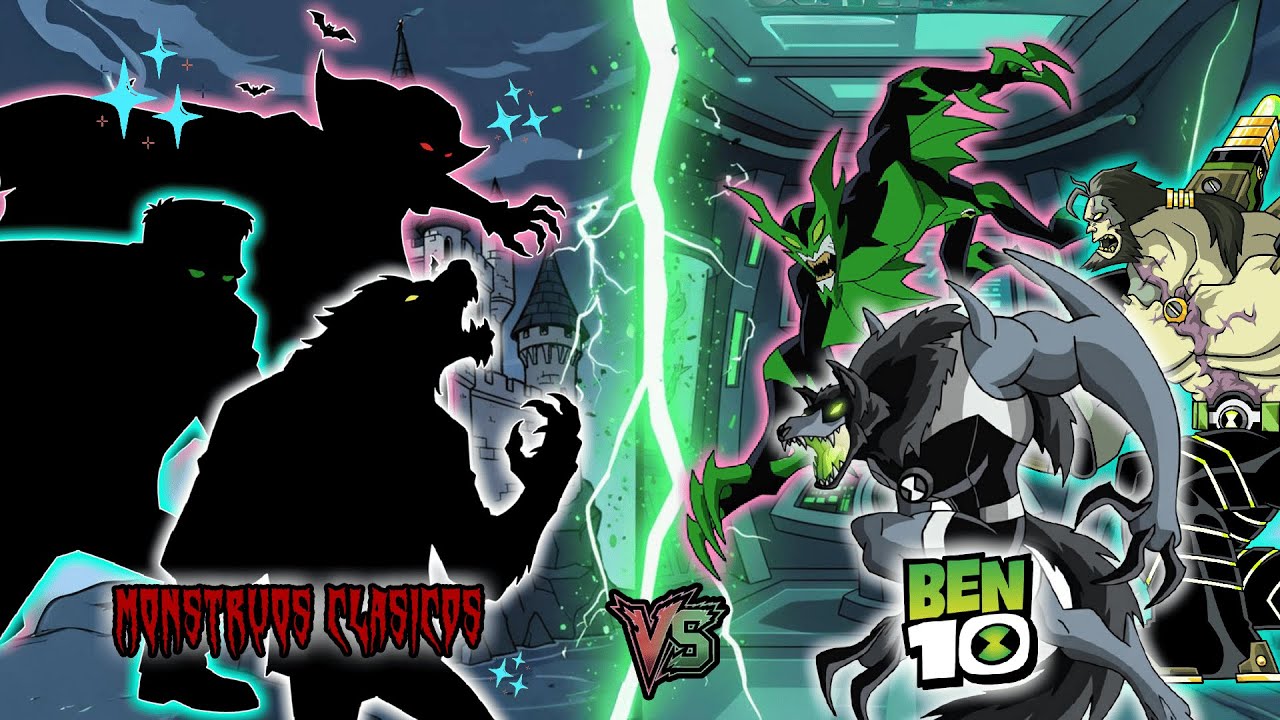 ¿Los MONSTRUOS CLASICOS pueden vencer a los aliens de BEN 10?
