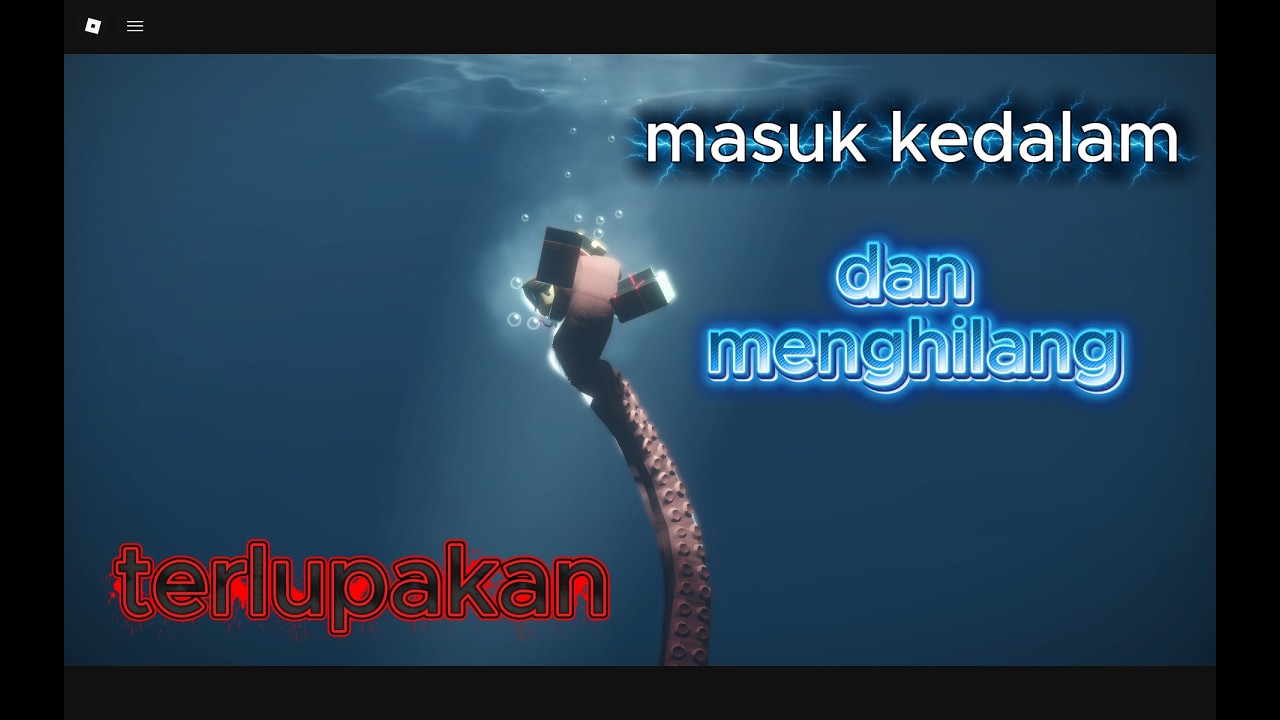 Aku masuk dan menghilang ke dalam air, dan aku harus bertahan hidup di bawah air💧. The abyss