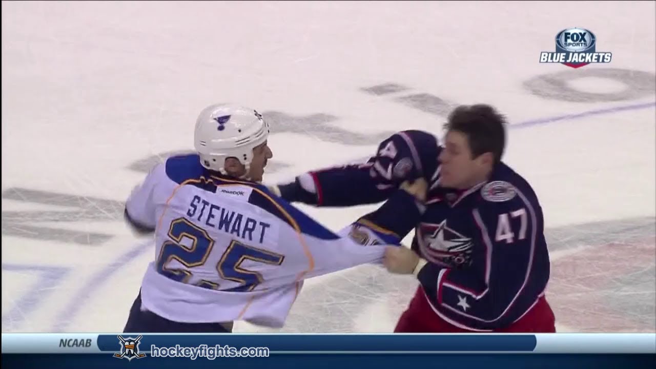 Chris Stewart vs Dalton Prout Dec 14, 2013