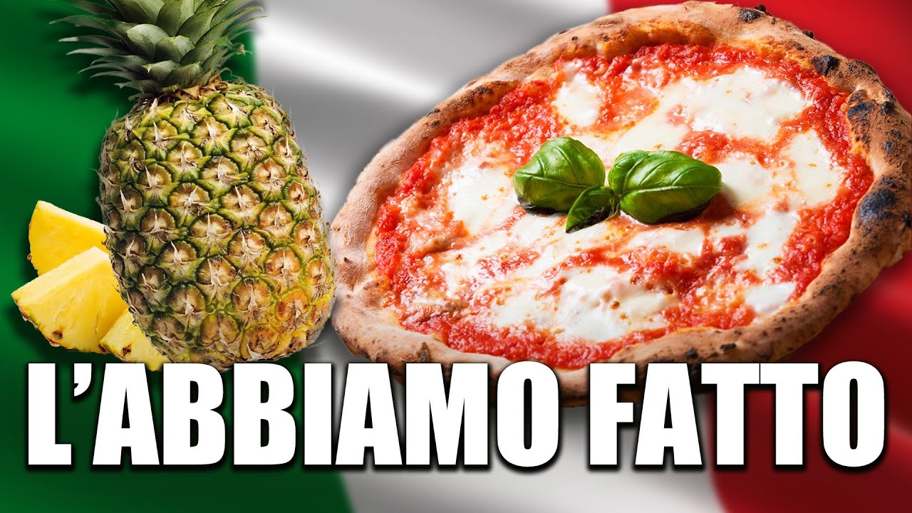 Cuciniamo la PIZZA con ANANAS - ALTRA CUCINA #01