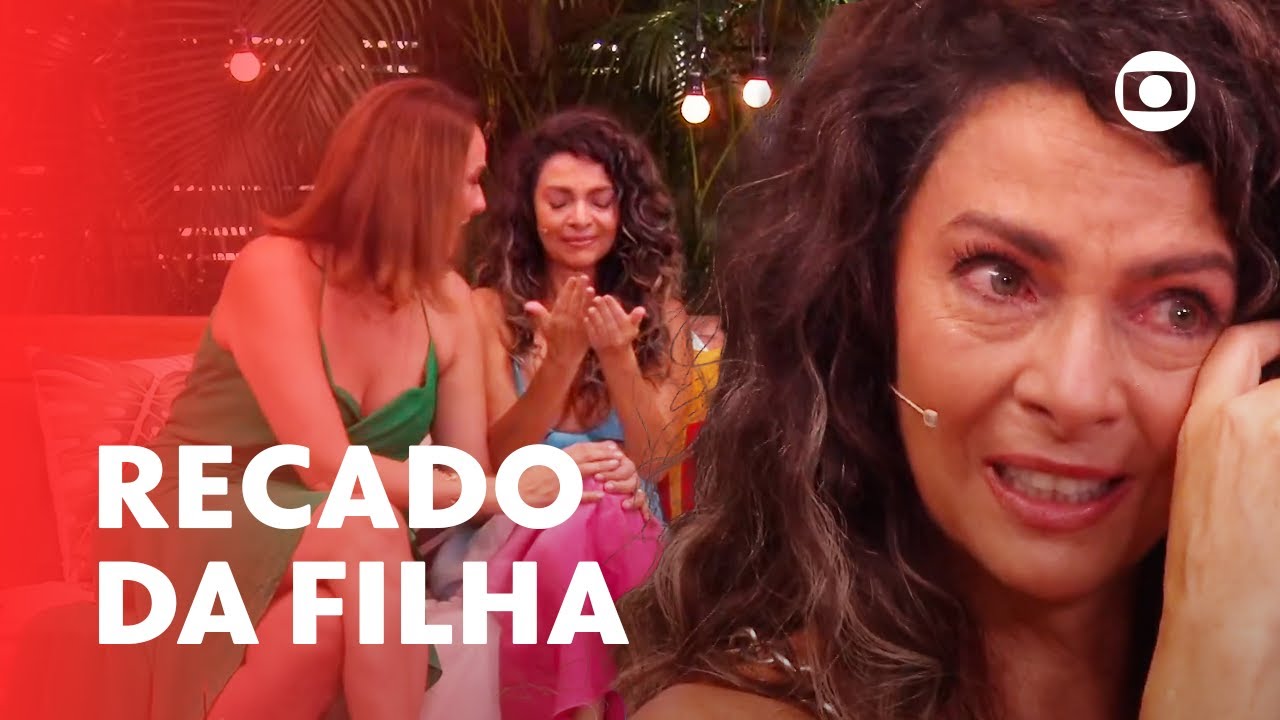 Claudia Ohana se emociona com recado da filha e relembra 'Vamp' 🦇 | É De Casa | TV Globo