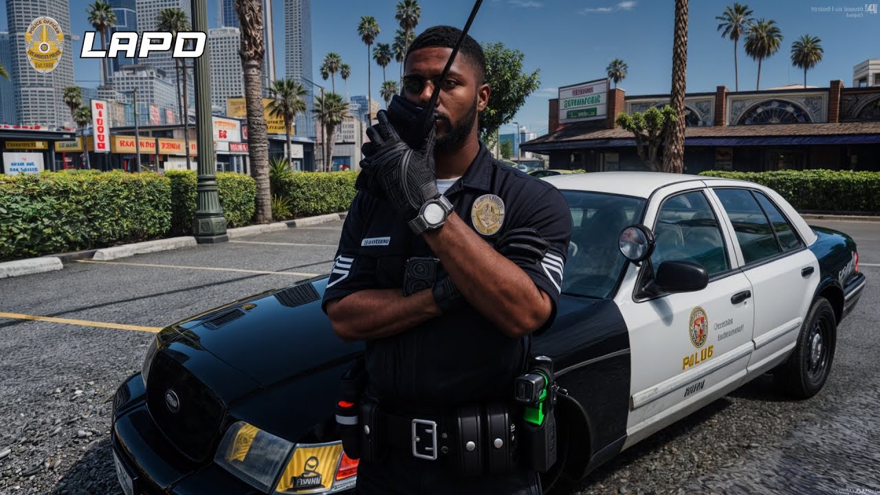 [Realistic] LAPD Shots Fired! In 4K Ultra Max Settings — FiveM Roleplay