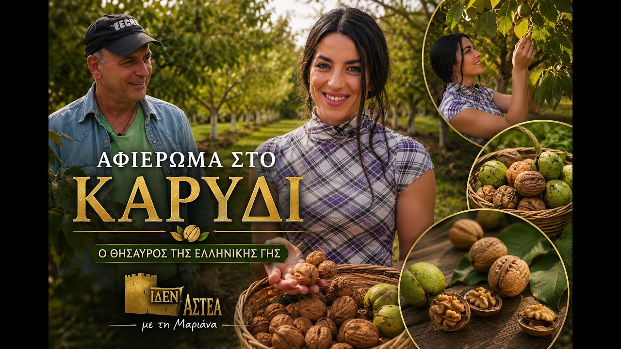 Έτσι Καλλιεργείται το Καλύτερο Καρύδι της Ελλάδας! 🌰 | Αφιέρωμα στο Λιβάδι