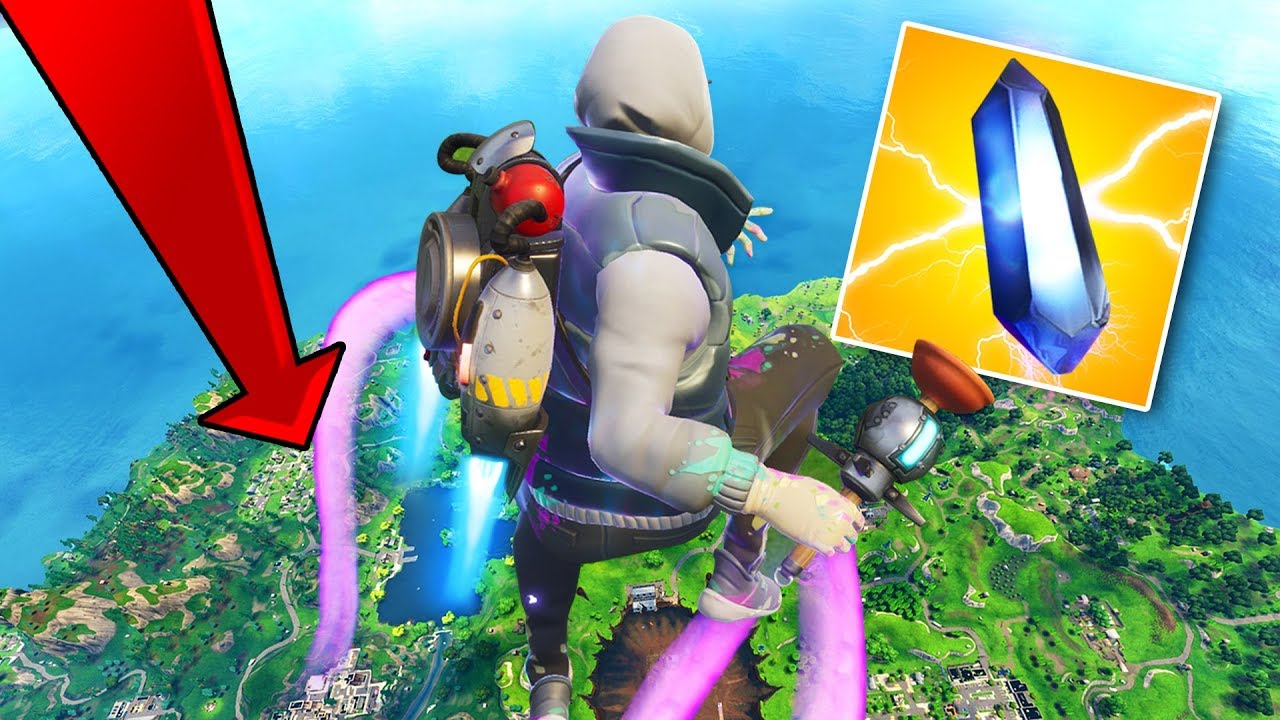 Can you use a JETPACK with GRAVITY CRYSTALS?