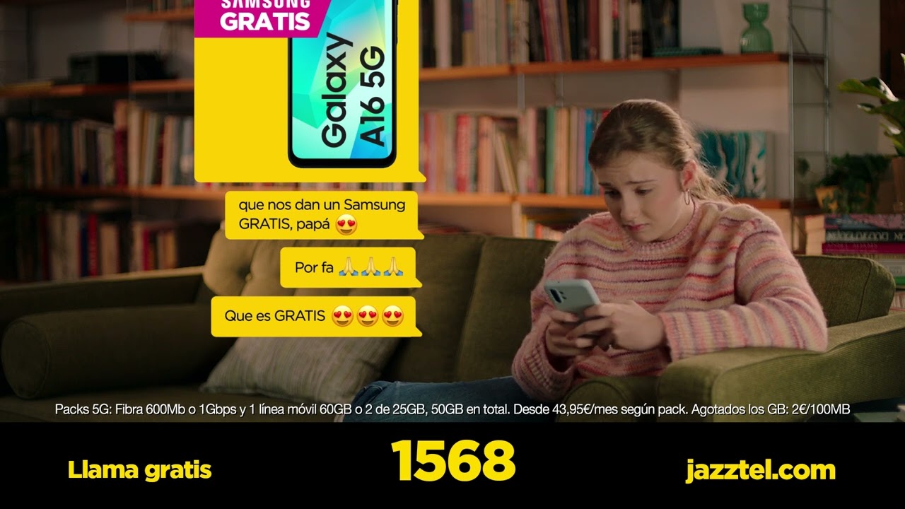 ¡Ultimos días! Samsung gratis con Jazztel