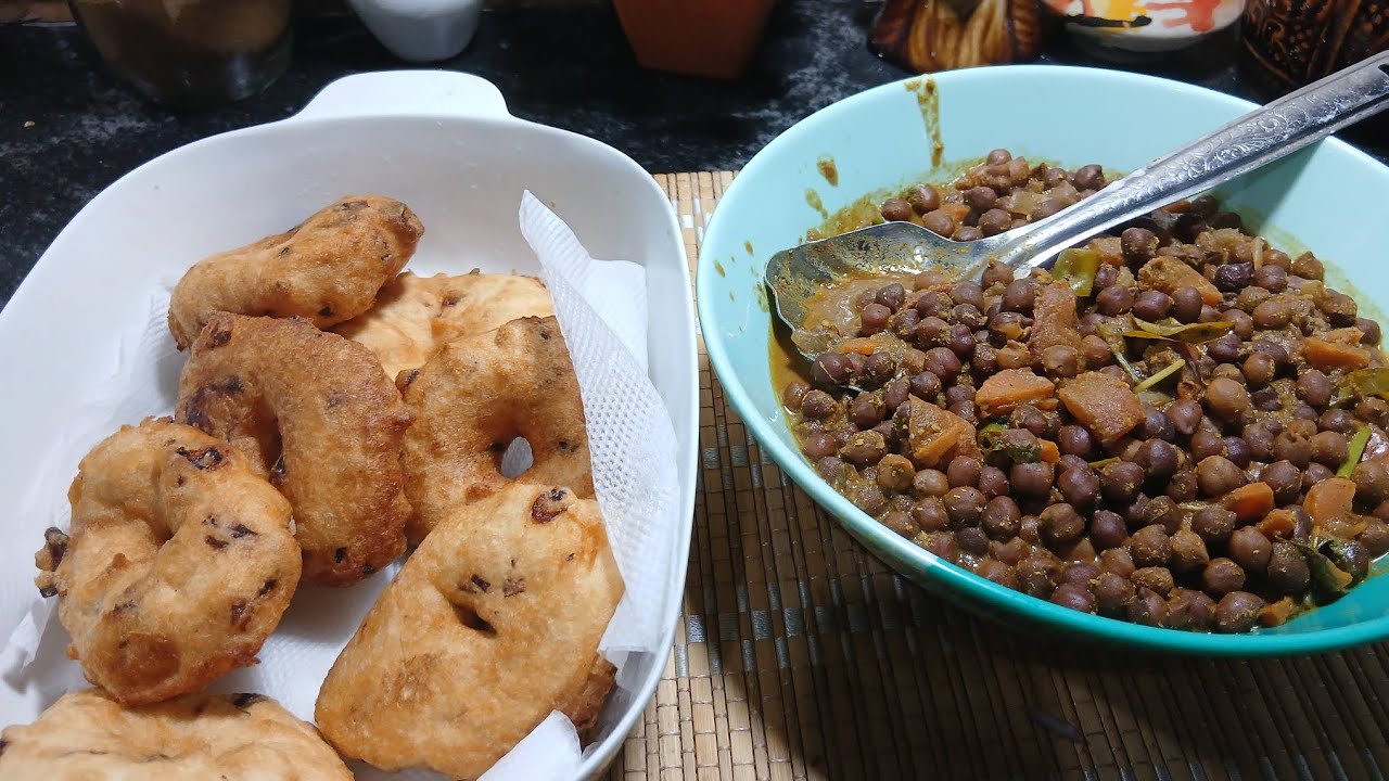 இஃப்தார் ஸ்பெஷல் மெதுவடை சுண்டல் ரோஸ் மில்க் 😋