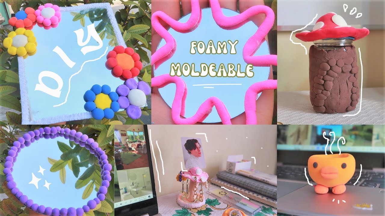 ~🌱 part 2: diy con foamy moldeable (aesthetic) I sabby