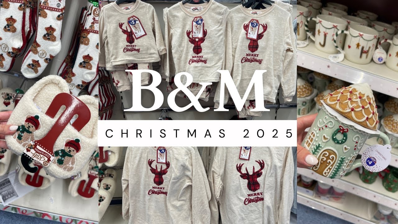 CHRISTMAS HAS ARRIVED AT B&M 🎄| First Look CHRISTMAS 2025
