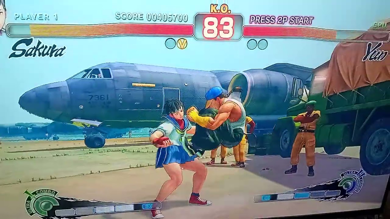 Sakura vs Yun - Street Fighter IV