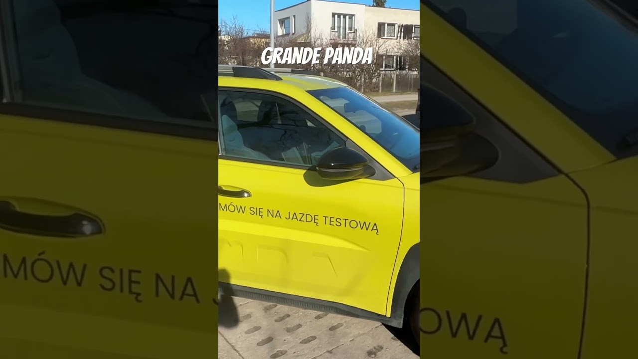 Na długiej zbieram na pandę,wystawiam rękę i m&oacute;wię Pan Da #motopasja #automobile #cars