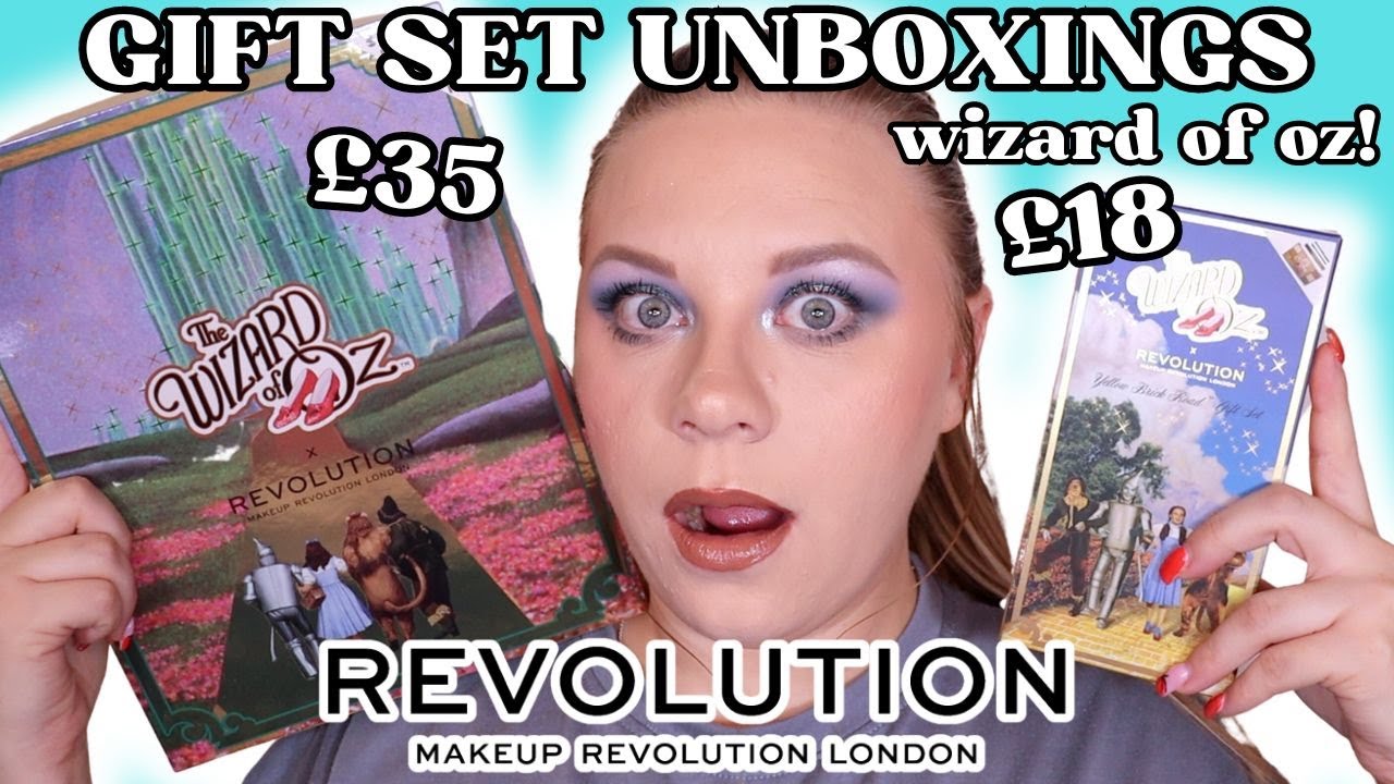 REVOLUTION X WIZARD OF OZ GIFT SET UNBOXINGS 😯 | makeupwithalixkate