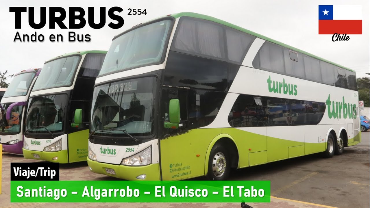 Поездка TURBUS 2554 SANTIAGO EL TABO на автобусе Modasa Zeus M. Benz FWVZ92