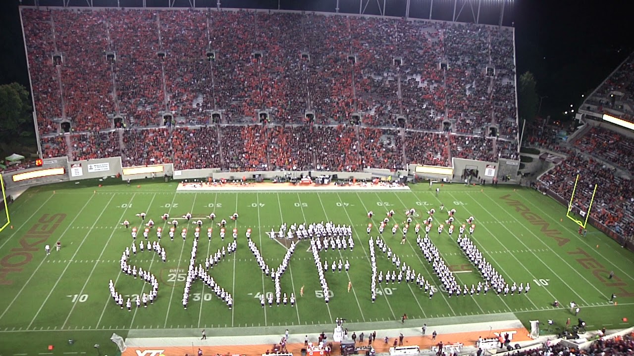 10/9/2021 - VT vs. Notre Dame - Halftime: James Bond