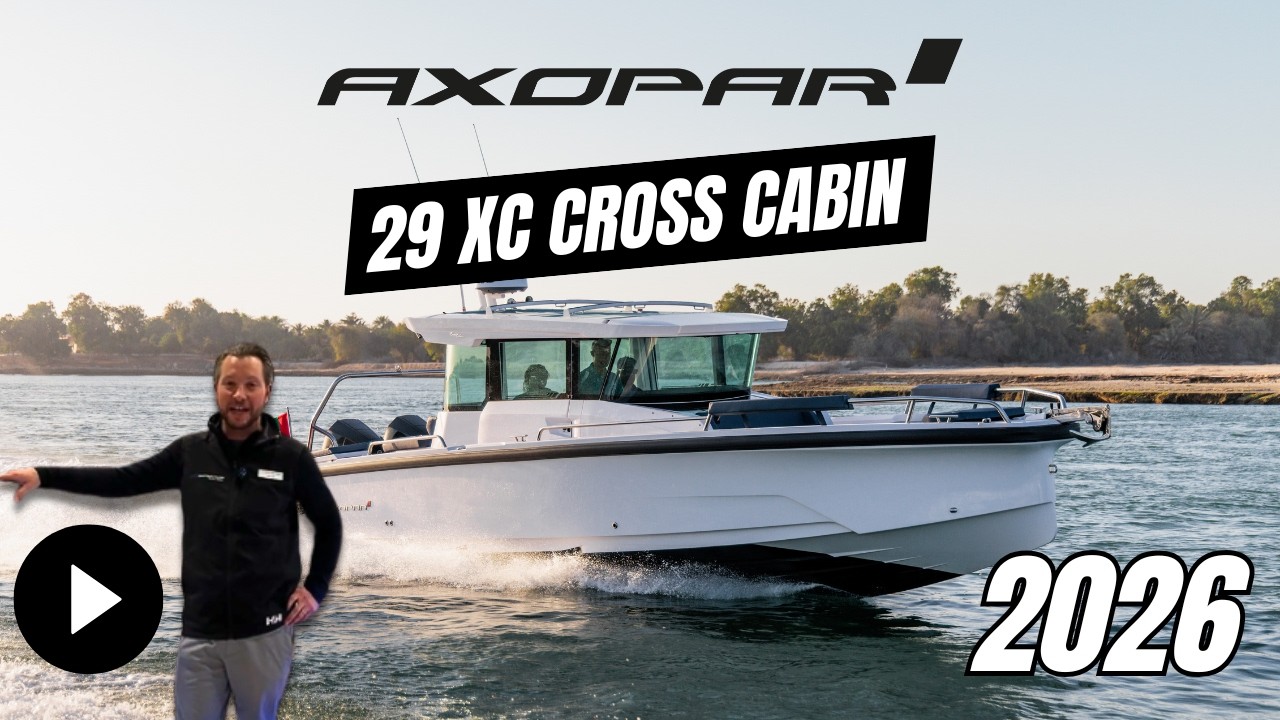 2026 Axopar 29 XC Cross Cabin