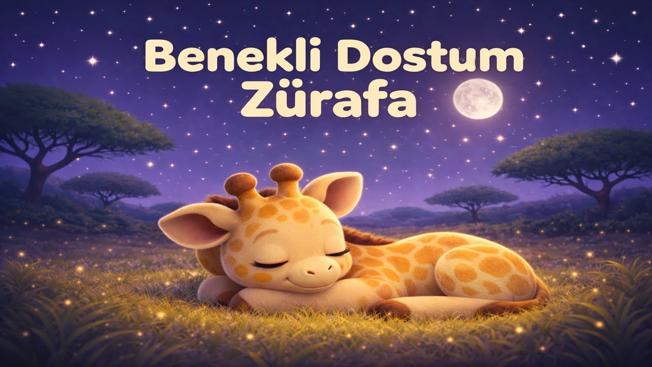 Benekli Dostum Zürafa 🦒🌙