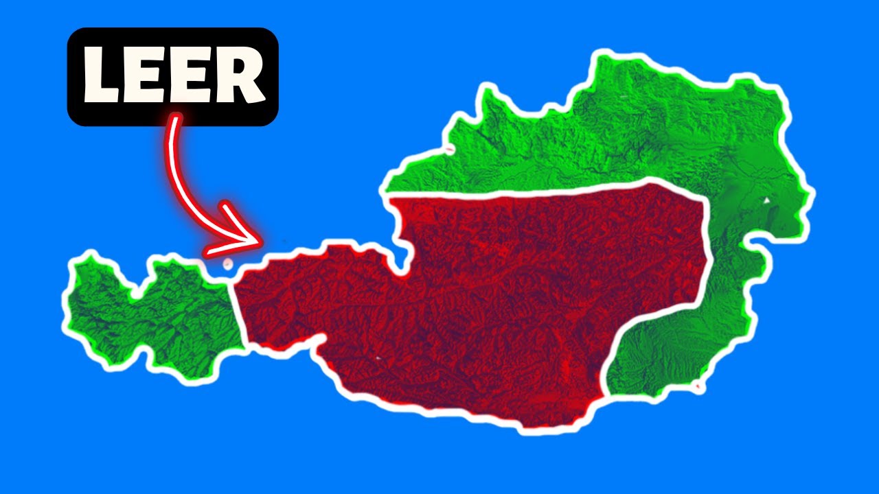 Warum lebt Niemand in Zentral-Österreich? (nicht die Berge)