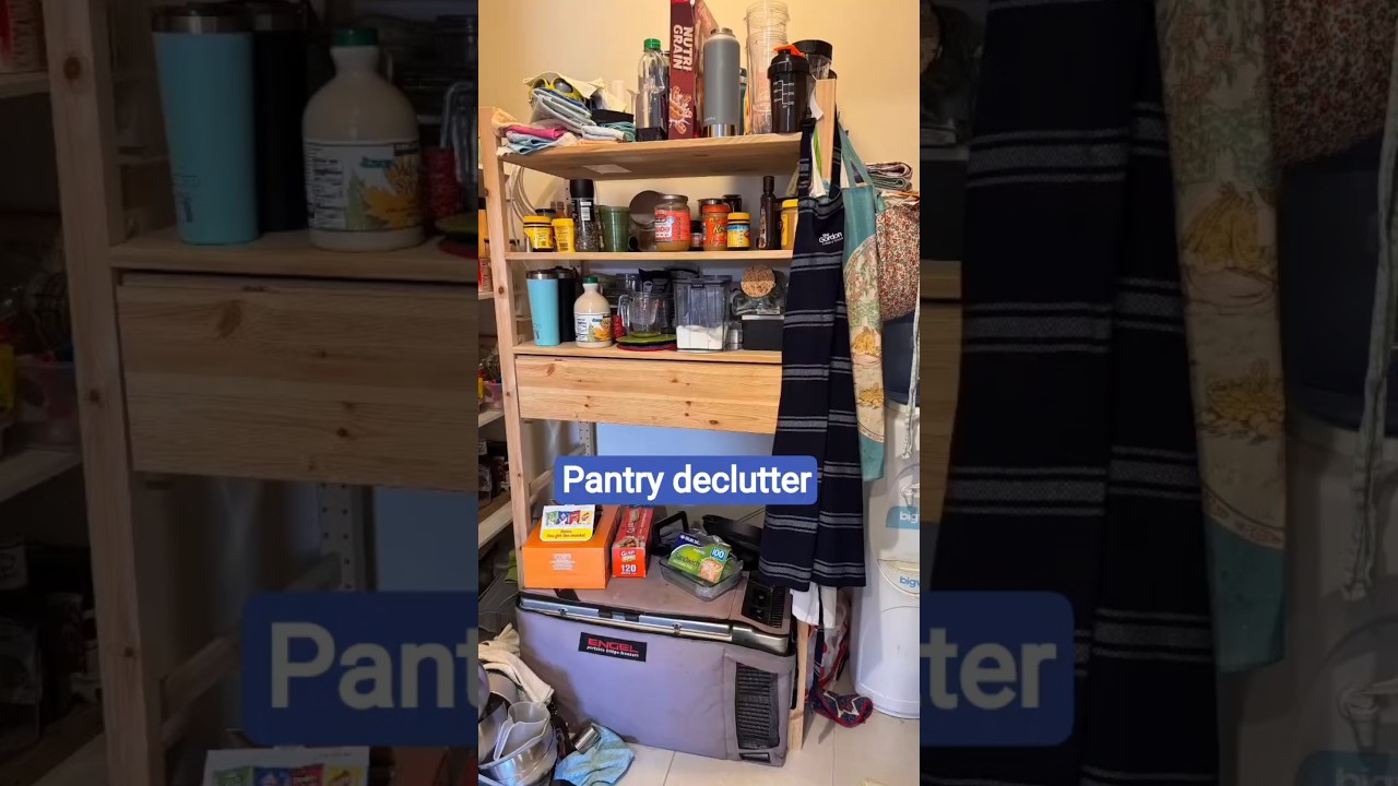 Pantry declutter & reset 