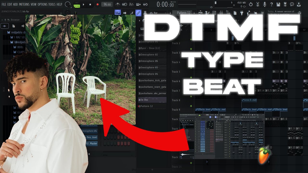 Como HAGO un BEAT de REGGAETON estilo BAD BUNNY (DTMF) en FL Studio DESDE CERO
