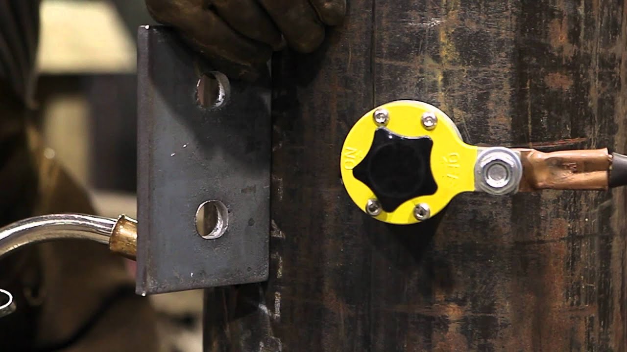 600 Amp Welding Ground Clamp | Magswitch Technology