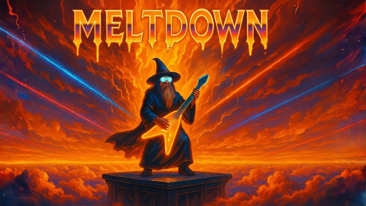 Music to Melt the Sky (LIVE) | Heavy Metal x Synthwave Powerwave