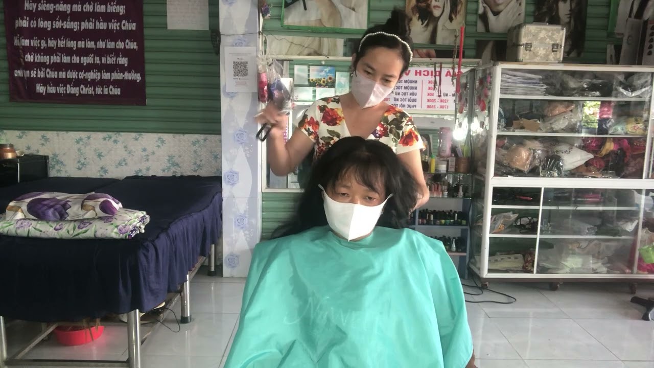 Tạo mẫu tóc layer nữ