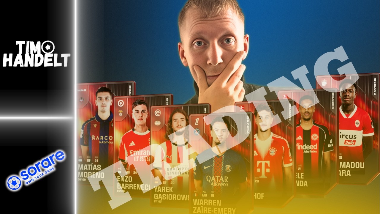 Das große Sorare Trading UPDATE!!! (Star Karte oder Flop?)