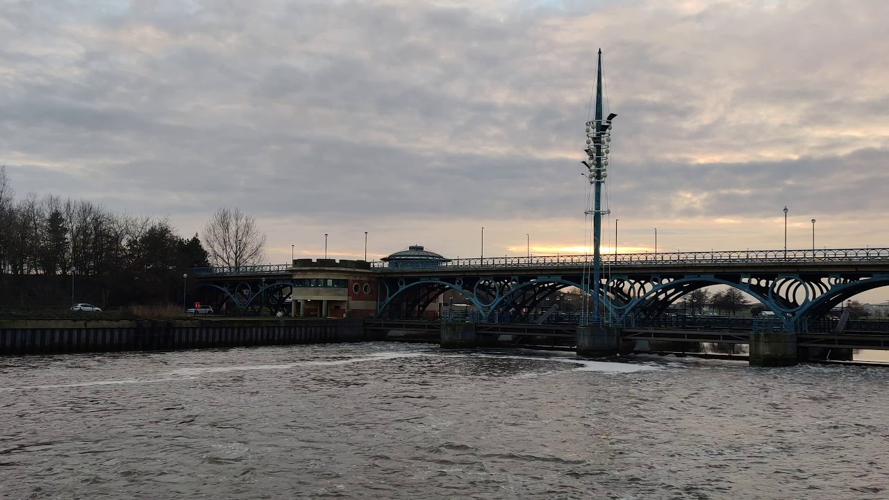 River Tees Barrage in 4K