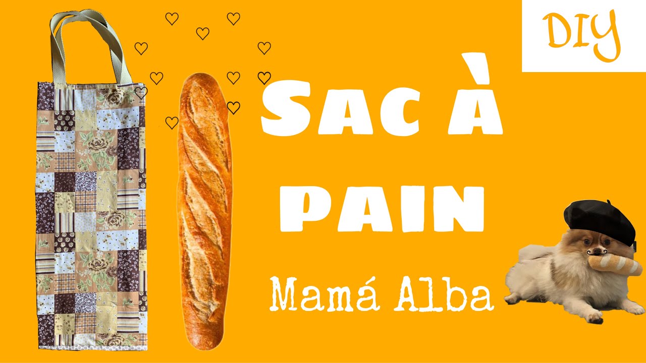 DIY | SAC À PAIN FACILE | MAMÁ ALBA