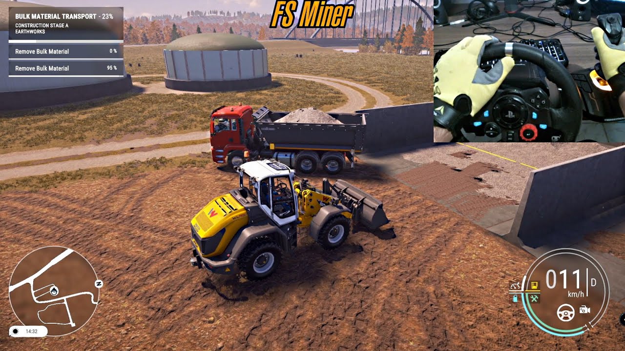 Construction Simulator 2022 🚧 G29 Gameplay 🚧 Load And Sell Materials