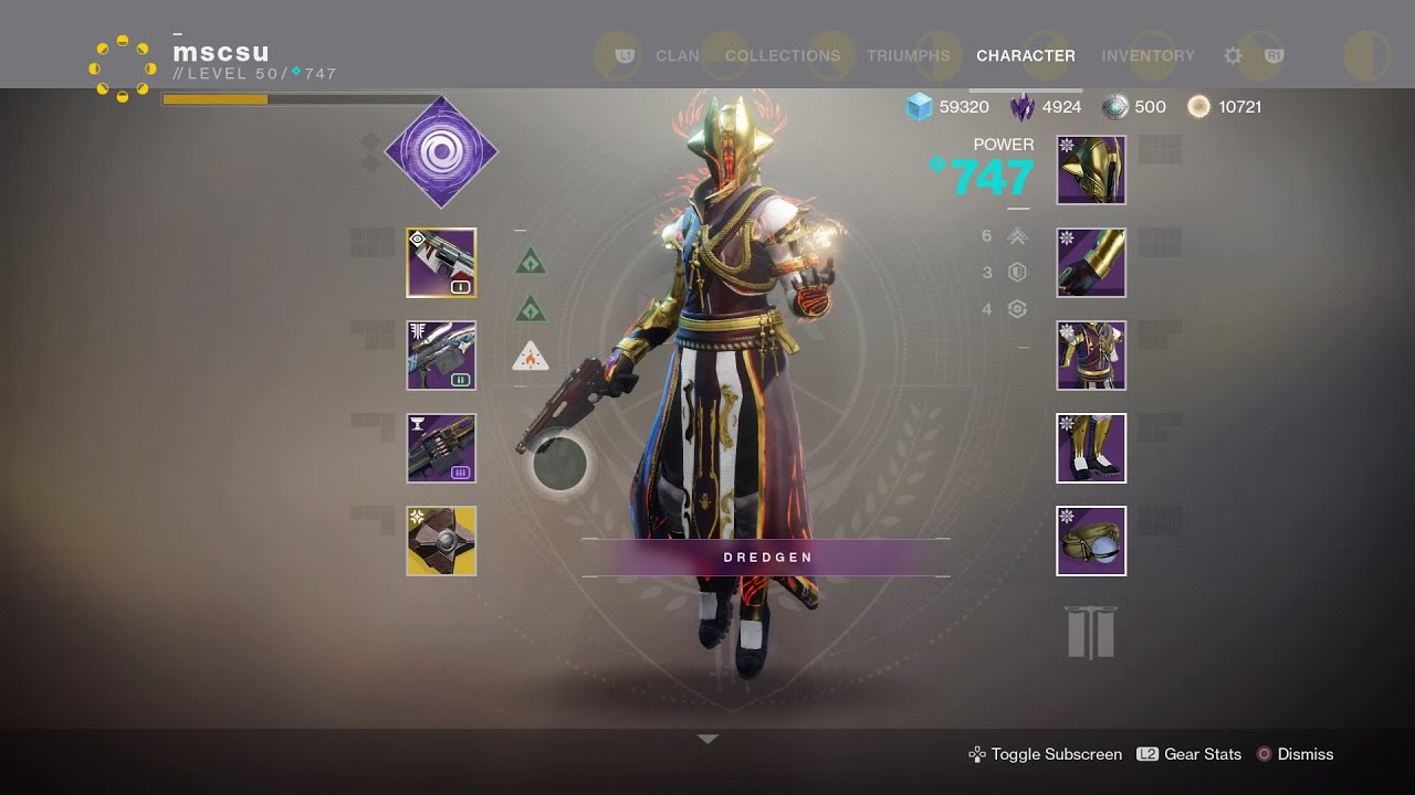 Full Majestic Set (Warlock) showcase w/ All Armor Glows (Solstice of Heroes 2019)