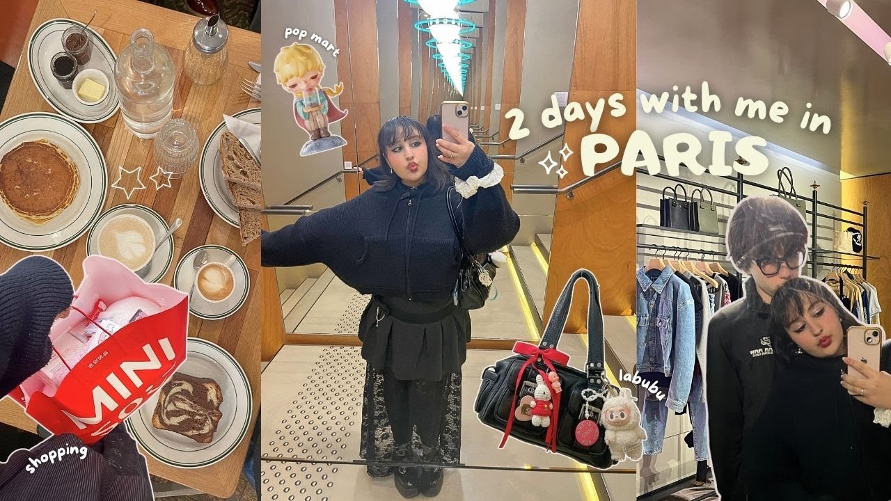 2 jours sur Paris ⭑.ᐟ shopping, concert, Korean restaurant, Pop Mart, Vivienne Westwood