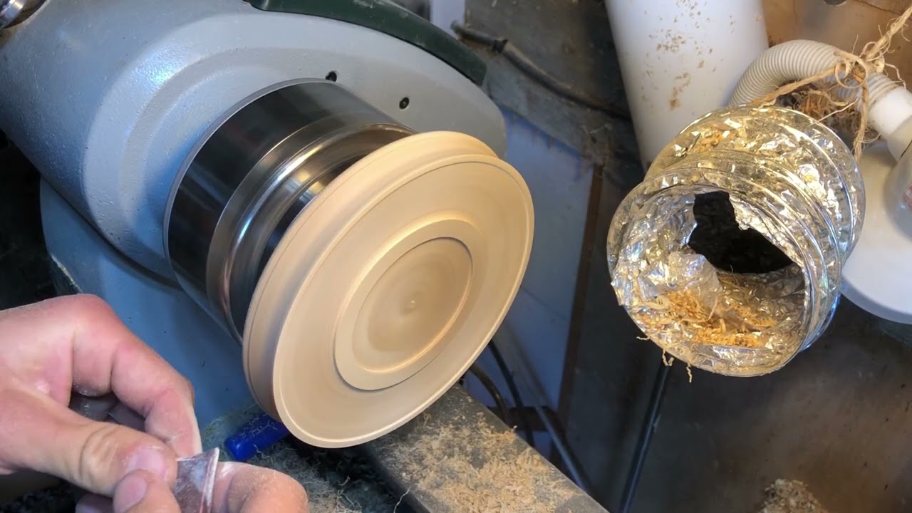 Woodturning  - Turning A Small Tray