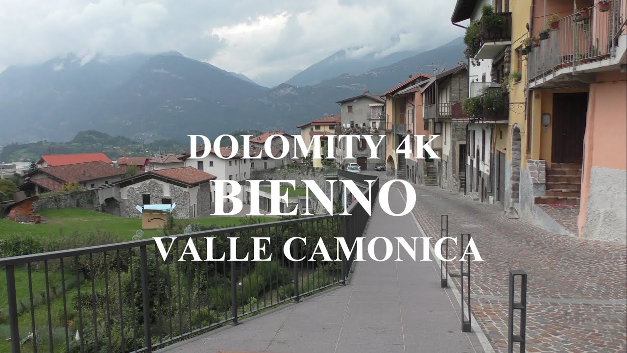 Dolomity 4k Bienno - zagubione g&oacute;rskie miasteczko w Valle Camonica - Italia