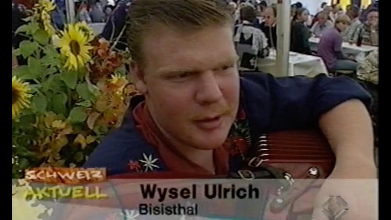 Echo vom Pfannästock 1995  -  Schweiz Aktuell SF DRS