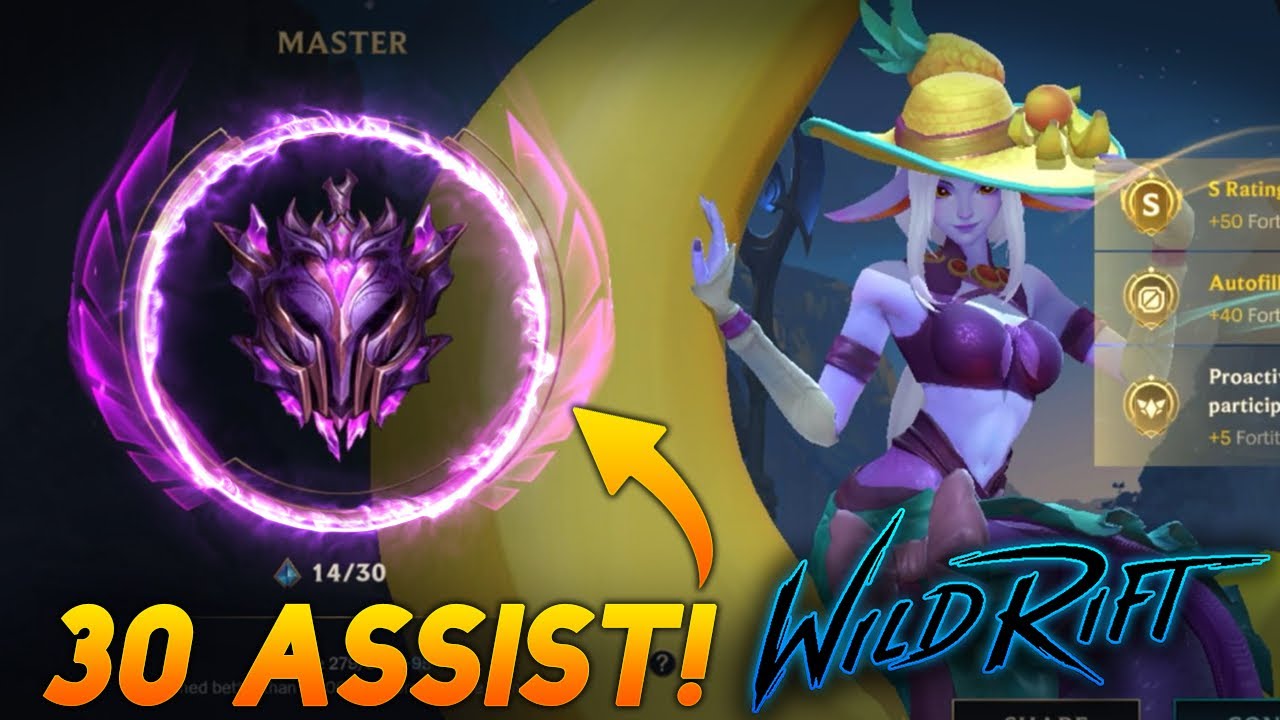 30 ASSIST WITH SORAKA IN HIGH ELO!! | WILDRIFT