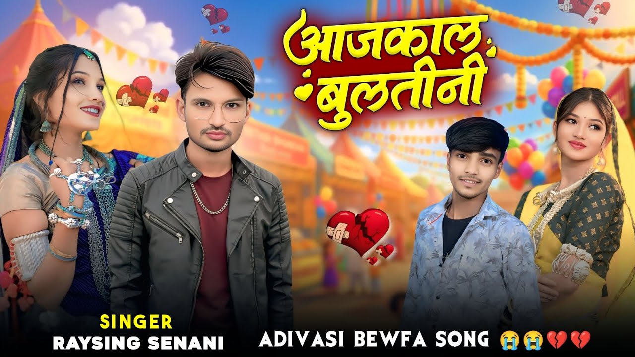 😭 आजकाल बुलतीनी 💔 Bewfa Song 😭 Singer Raysing Senani !