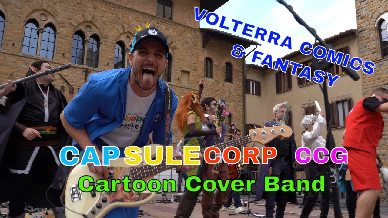 CAPSULE CORP  - Cartoon cover band