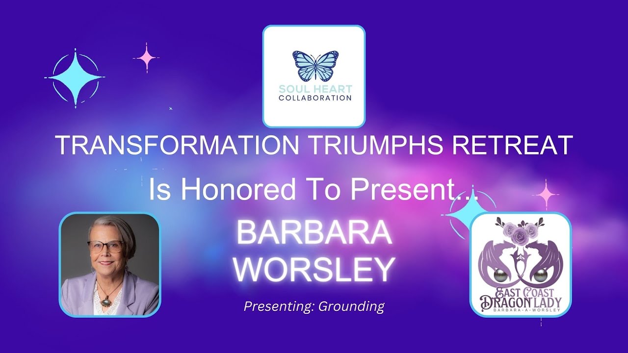 Barbara Worsley speaks at Transformation Triumphs Virtual Retreat in October 2023