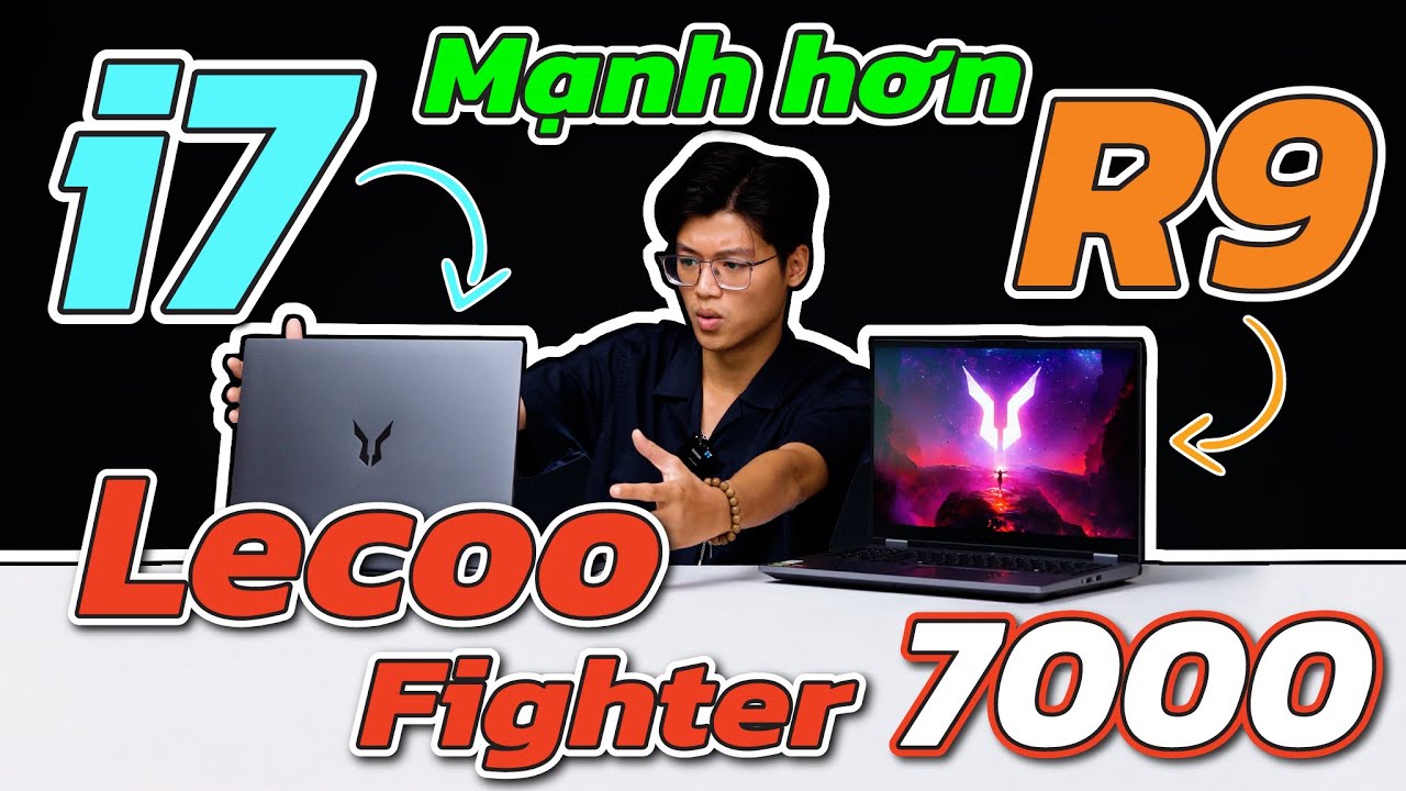 Core i7 mà lại NGON HƠN Ryzen 9? SO SÁNH i7 14650HX VS R9 8940HX trên Lecoo Fighter 7000 | TGS365