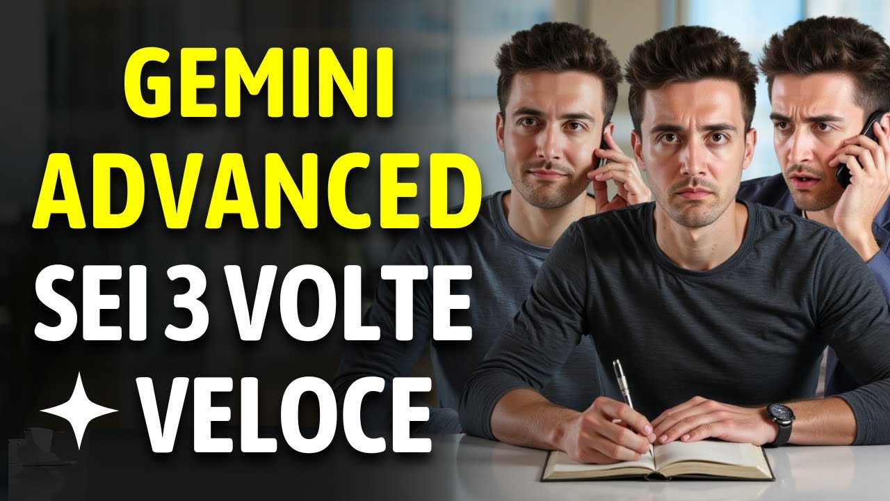 Come usare Gemini Advanced per triplicare la produttività!