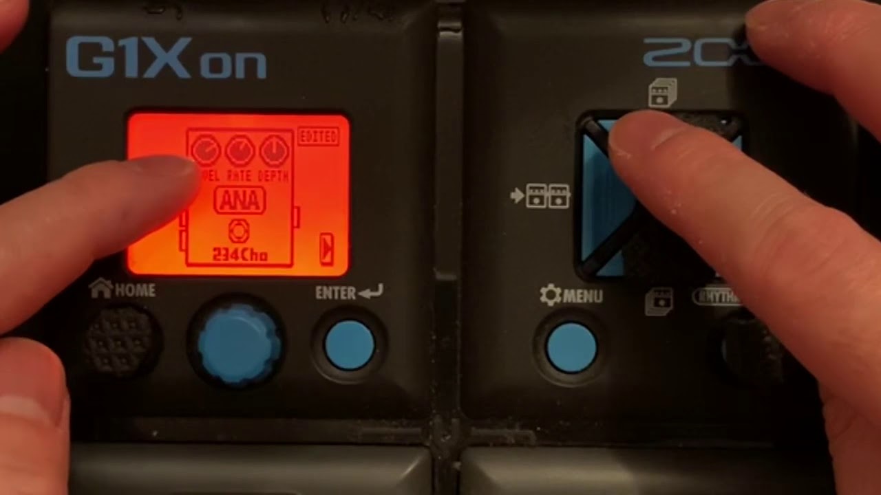 Zoom G1xOn Hack 40 Additional New Effects