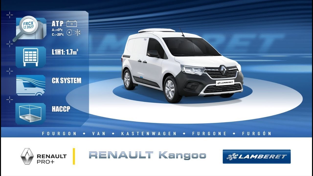 RENAULT Kangoo Van 2021 furgón frigorífico