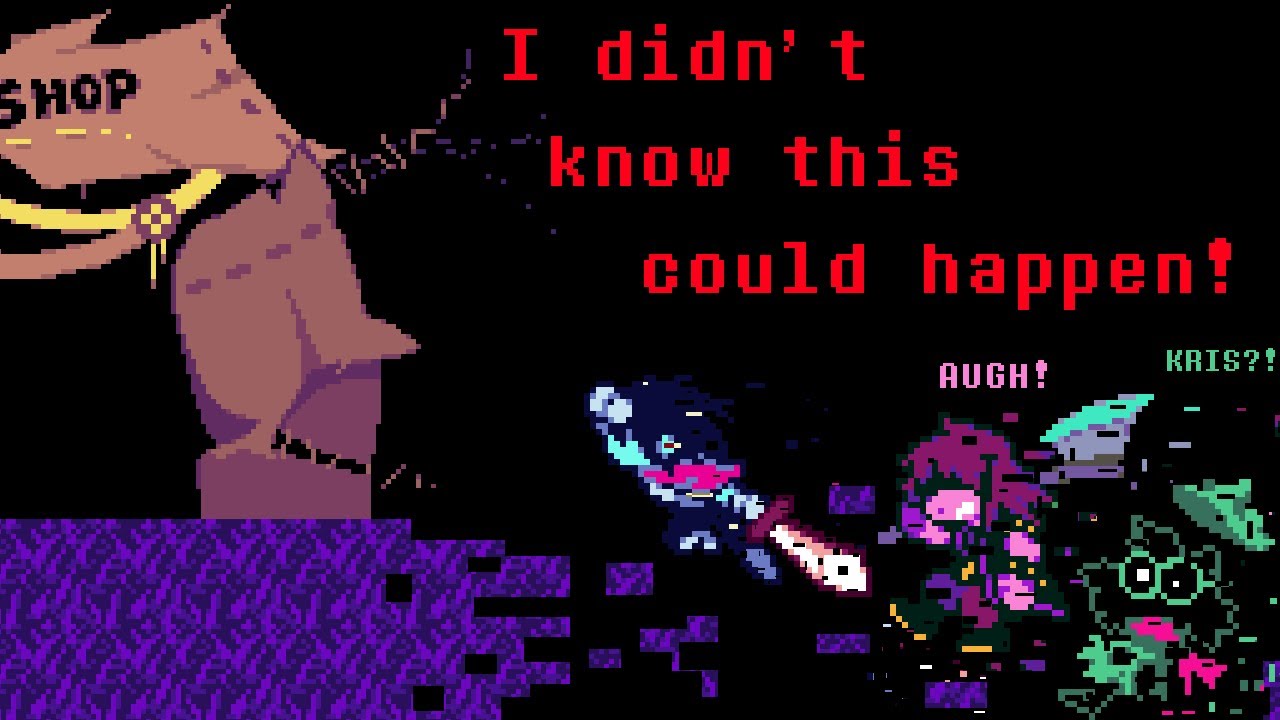 Самый странный глюк, который я когда-либо видел в Deltarune